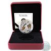 Image 1 : 2011 Canada $15 Lunar Lotus Year of the Rabbit Sterling Silver Coin in RCM Display Box with COA (the