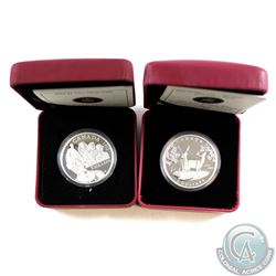 2009 Canada $5 80th Anniversary Of Canada in Japan & 2012 Canada $5 Georgina Pope Coins. Both Coins 