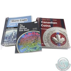 Lot of Charlton Catalogues. This lot includes the 2008 Charlton Coin Guide, 2008 Canadian Coins 62nd