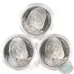 2017 Republic of Chad 5000 Francs 1oz Fine Silver African Lion (TAX Exempt). Please note coins may b