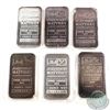 Image 1 : Johnson Matthey 1oz Fine Silver Bar Collection (TAX Exempt). 6pcs.