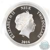 Image 2 : 2016 Niue $2 Captain Phasma 1oz Fine Silver Proof Coin (TAX Exempt). Coin comes encapsulated.