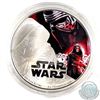 Image 1 : 2016 Niue $2 Kylo Ren 1oz Fine Silver Proof Coin (TAX Exempt). Coin comes encapsulated.