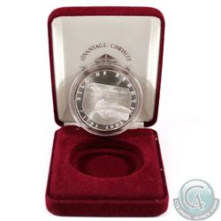 1991 Chrysler Bill of Rights 1oz Fine Silver Round (TAX Exempt). Coin comes encapsulated in a velvet