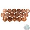 Image 1 : Lot of 1oz Fine Copper Rounds with 17 Different Designs (TAX Exempt). 17pcs.