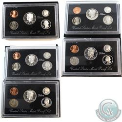 1992-1996 United States Mint Silver Proof Set Collection. You will receive each date released from 1