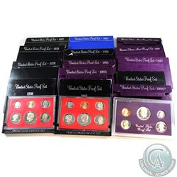 1976-1984 United States Proof Set Collection. You will receive each date released between 1976 and 1