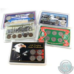 1910-1996 United States Mixed Coin Collection in Presentation Cases. You will receive: United States