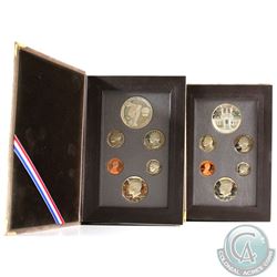 1983 & 1984 United States Prestige Proof Sets with Olympic Silver Dollars. Coins come housed in the 