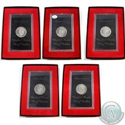 1971 United States Silver Eisenhower Proof Dollars. Coins come housed in original mint packaging. Pl