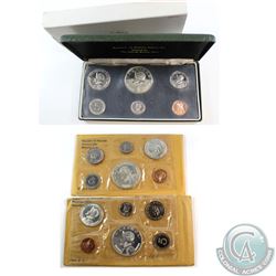 1966, 1968, 1974 Panama Proof Set Collection. Sets come with Original packaging and COAs. 3pcs.