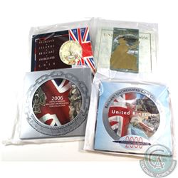 1992, 1996, 2000, 2006 United Kingdom Brilliant Uncirculated Coin Set Collection. Sets come sealed i