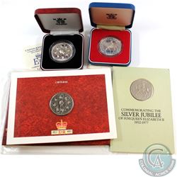 1977 & 1993 United Kingdom Commemorative Crown Collection. You will receive: 2x 1977 Crowns Commemor