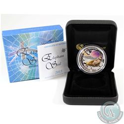 2015 Australia $1 Elephant Seal 1oz Fine Silver Coin (TAX Exempt). Please note there is a scratch on