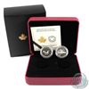 Image 1 : 2017 Canada $1 30th Anniversary of the Loonie Fine Silver 2-Coin Set (TAX Exempt)