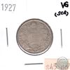 Image 1 : 1927 Canada 25-cent VG (Scratched)