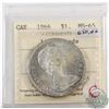 Image 1 : $1 1966 ICCS Certified MS-65