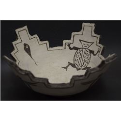 ZUNI POTTERY KIVA BOWL