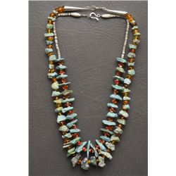 TWO PUEBLO NECKLACES