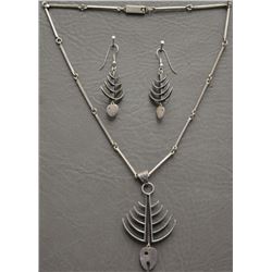 MEXICAN NECKLACE AND EARRINGS