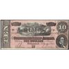 Image 1 : 1864 $10 Confederate States of America Note