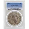 Image 1 : 1922 $1 Peace Silver Dollar Coin PCGS MS63
