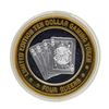 Image 1 : .999 Silver Four Queens Casino Hotel Las Vegas $10 Limited Edition Gaming Token