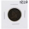 Image 1 : 1828 Draped Bust Half Cent Coin