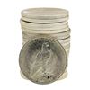 Image 2 : Roll of (20) 1923 $1 Brilliant Uncirculated Peace Silver Dollar Coins