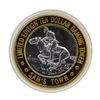 Image 2 : .999 Silver Sam's Town Las Vegas $10 Limited Edition Casino Gaming Token