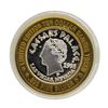 Image 1 : .999 Silver Caesars Palace Las Vegas, Nevada $10 Casino Limited Edition Gaming T