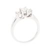 Image 4 : 14KT White Gold 0.60 ctw Diamond Ring