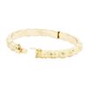 Image 2 : 14KT Yellow Gold Bamboo Motif Bangle Bracelet