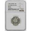 Image 1 : 1758 Austria Salzburg 10 Kreuzer Coin NGC MS63