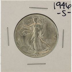 1946-S Walking Liberty Half Dollar Coin