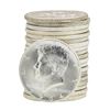 Image 1 : Roll of (20) 1964 Brilliant Uncirculated Kennedy Half Dollars