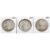Image 1 : Lot of (3) 1889 $1 Morgan Silver Dollar Coins