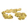 Image 2 : Lot of (2) Australian Gold Nuggets 2.038 Grams Total Weight