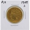 Image 1 : 1909-S $10 Indian Head Eagle Gold Coin