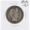 Image 1 : 1915-S Barber Half Dollar Coin