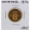 Image 2 : 1876 Netherlands Koning William De Derde 10 Gulden Gold Coin