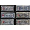 Image 2 : Lot of (6) 1915 1 Peso Mexico Revolutionary State of Chihuahua Notes