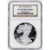 Image 1 : 2007-W $1 American Silver Eagle Proof Coin NGC PF70 Ultra Cameo