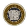 Image 2 : .999 Silver Four Queens Casino Hotel Las Vegas $10 Limited Edition Gaming Token