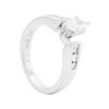 Image 3 : 14KT White Gold 0.75 ctw Diamond Ring
