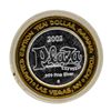 Image 2 : .999 Silver Plaza Hotel & Casino Las Vegas, NV $10 Limited Edition Gaming Token