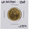 Image 1 : 1868 Great Britain Victoria Sovereign Gold Coin