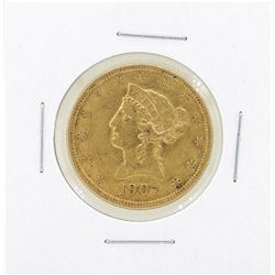 1907 $10 Liberty Head Eagle Gold Coin