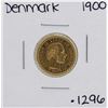 Image 1 : 1900 Denmark Christian IX 10 Kroner Mermaid Gold Coin