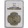 Image 1 : 1923 $1 Peace Silver Dollar Coin NGC MS63